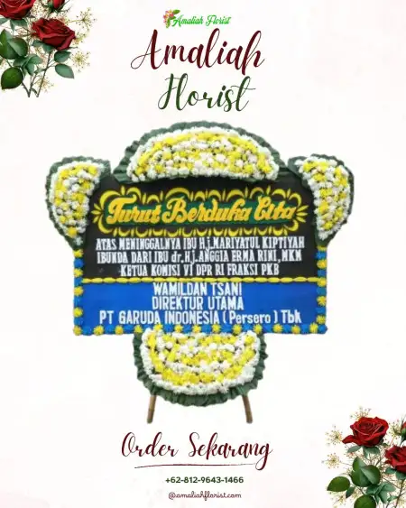 Papan Bunga Duka Wonomulyo